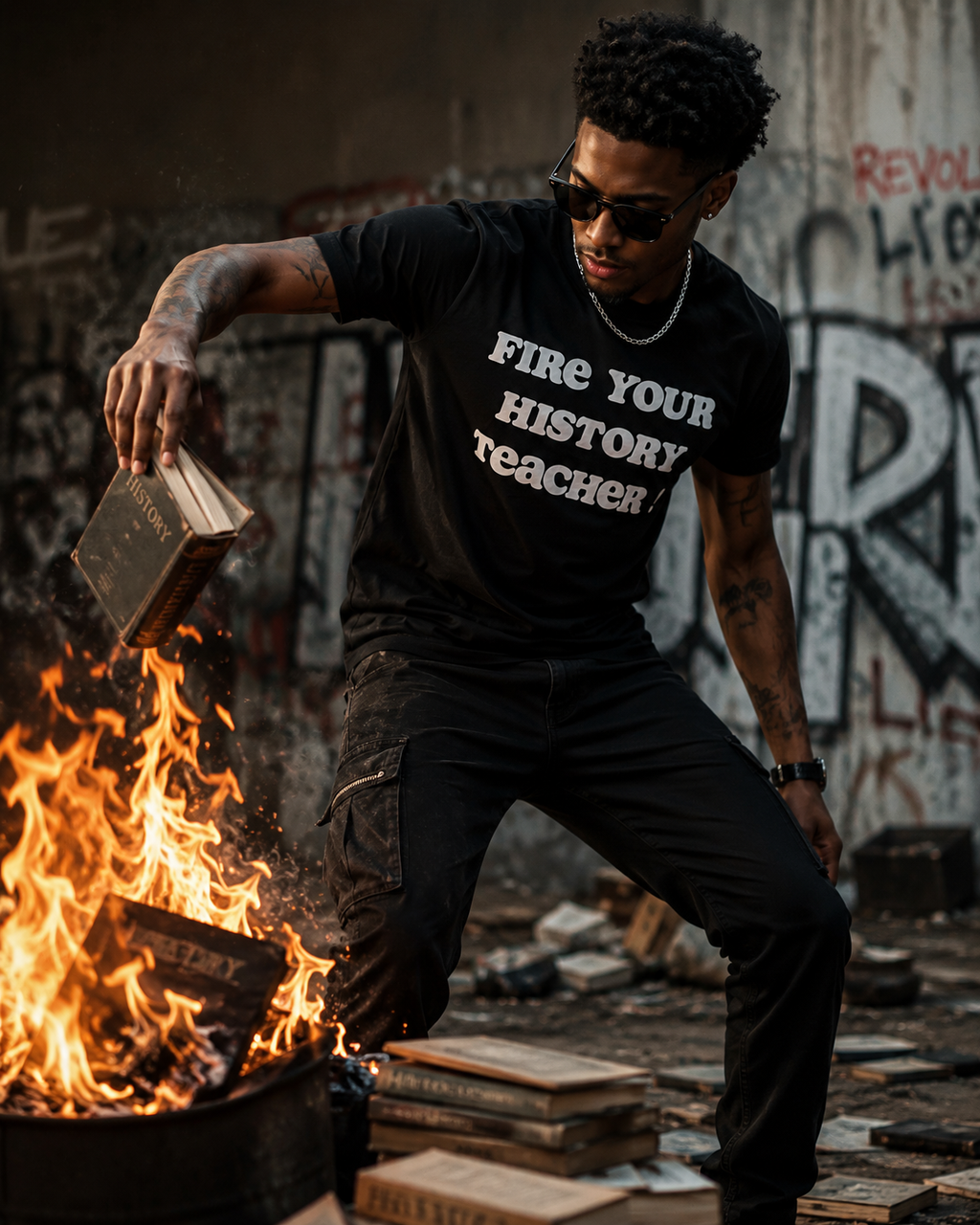 “Fire Your History Teacher” Tee