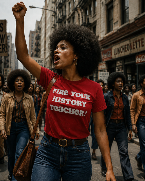 “Fire Your History Teacher” Tee